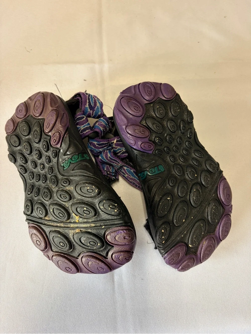 Teva Kids Purple and Blue Patterned Sport Sandals